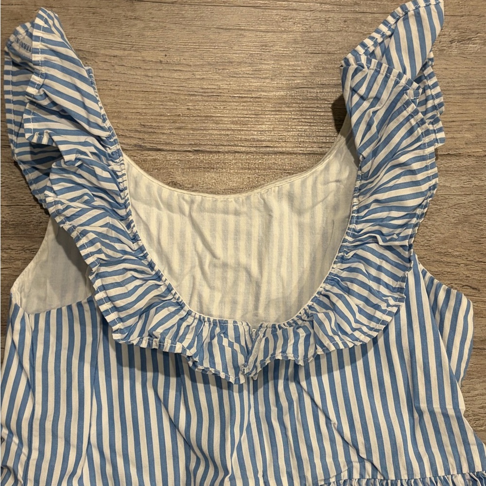Crewcuts Ruffle Striped Dress - Picture 8 of 9